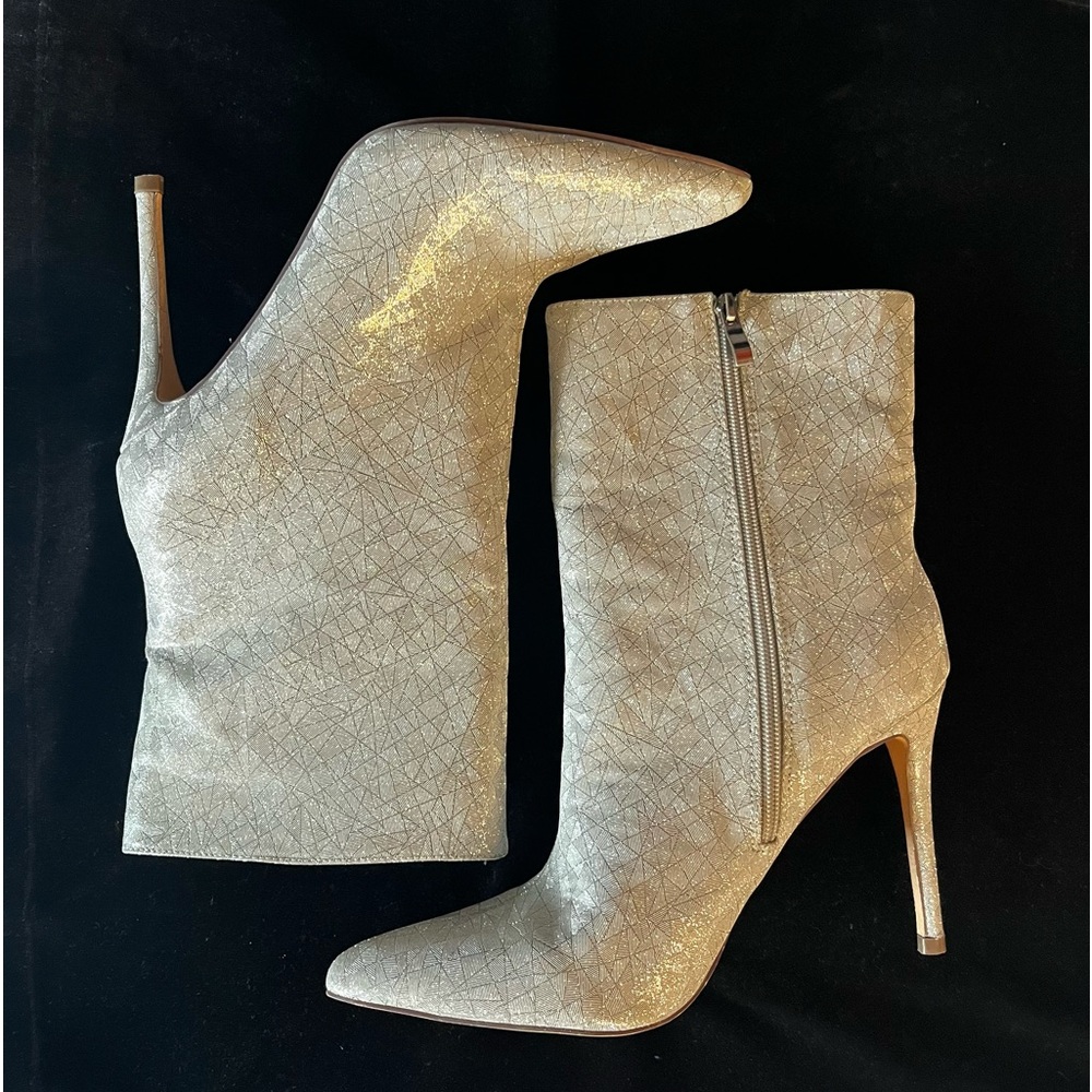 Elditas Silver Sparkle Boots